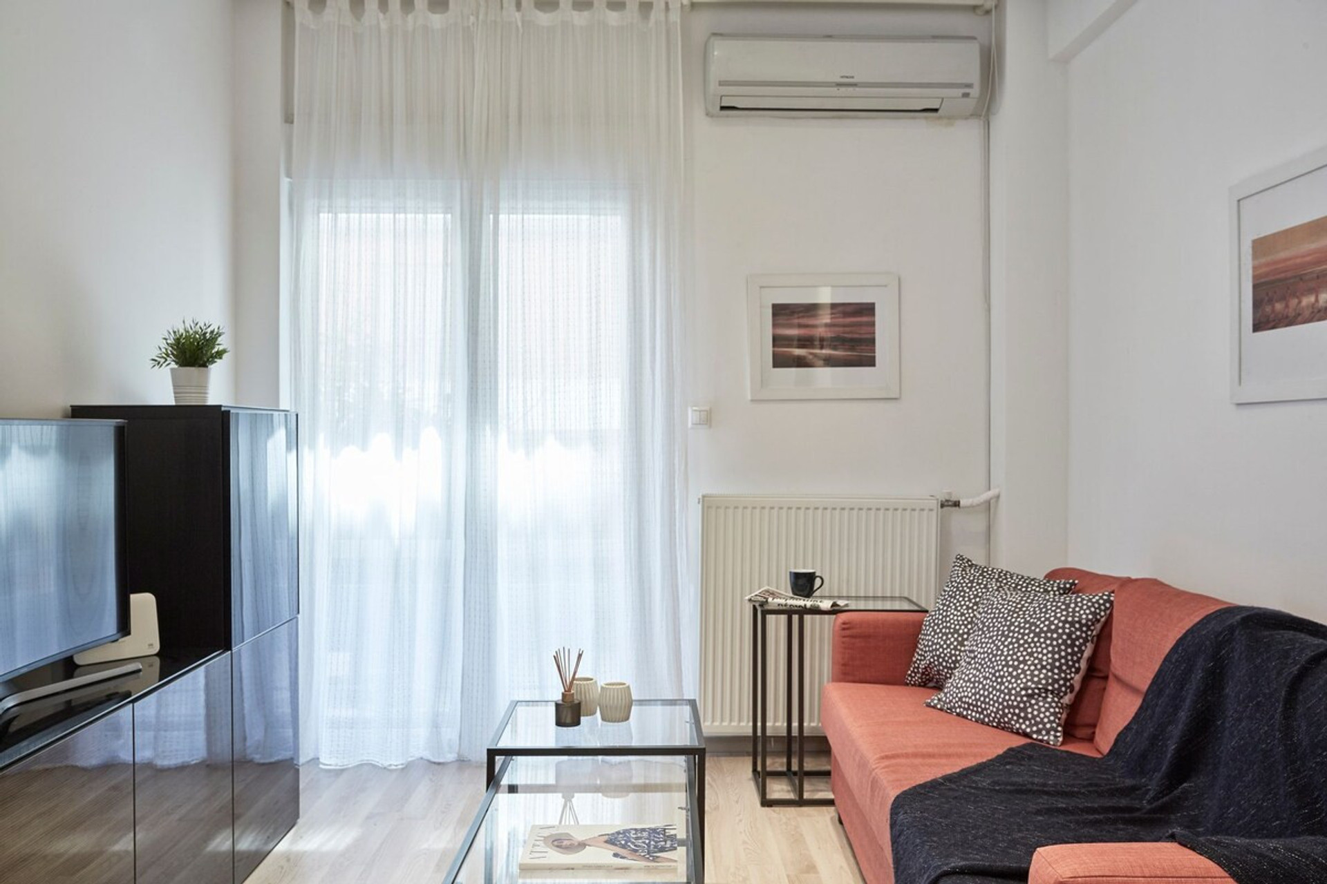 The living room