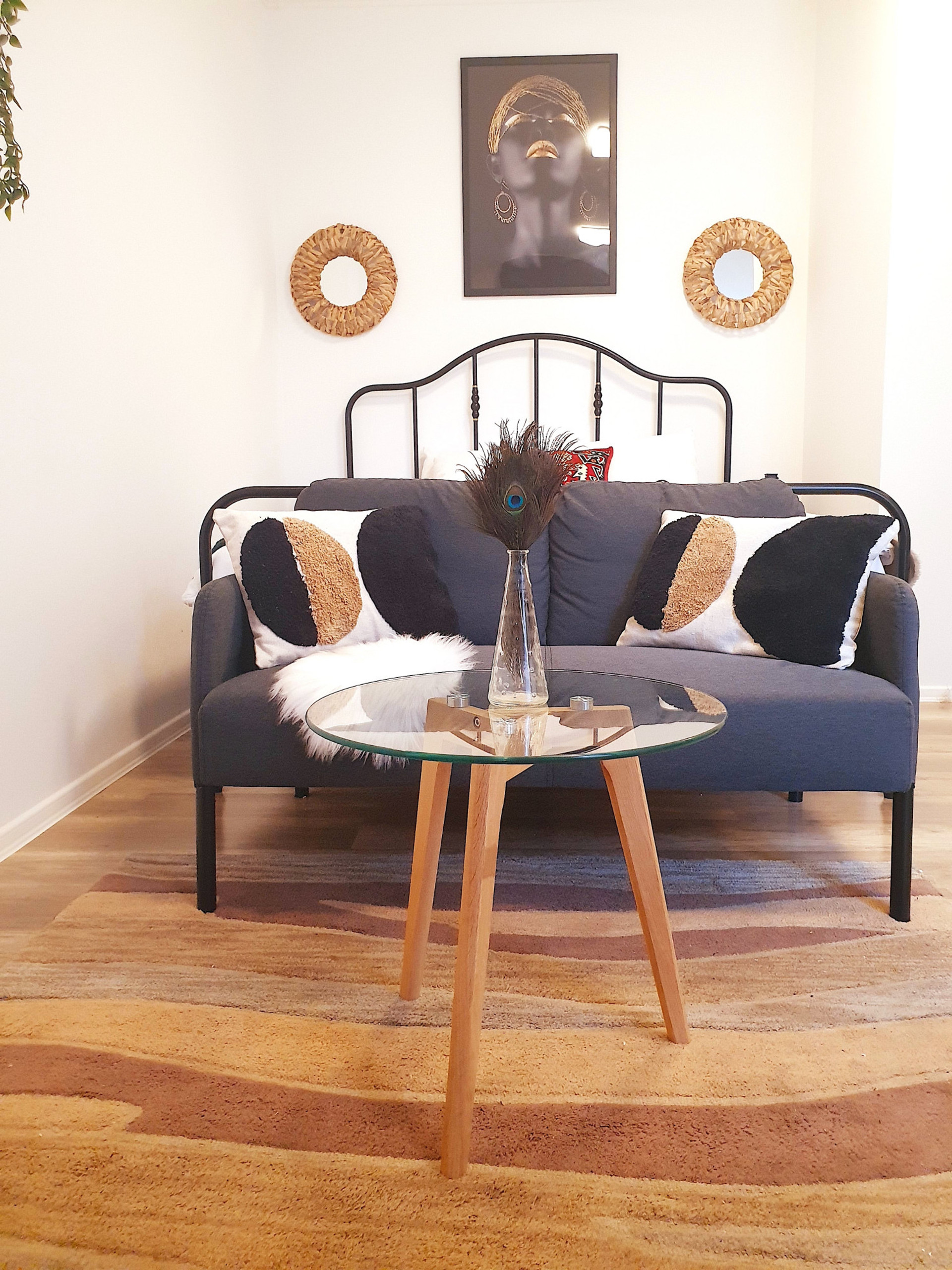 bedroom sofa