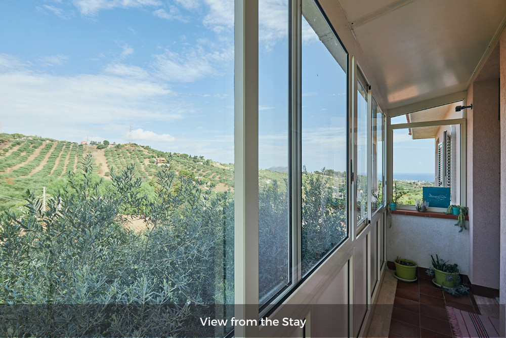 Chill Sicilian co-living - Double ensuite room Sulla