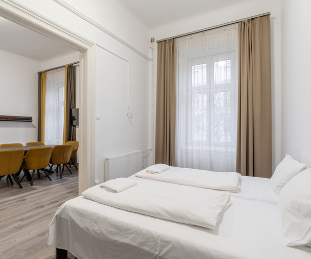 Modern 2-bedroom apartment with monthly cleaning