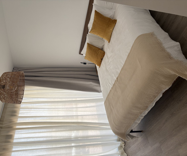 Bedroom with bed and window