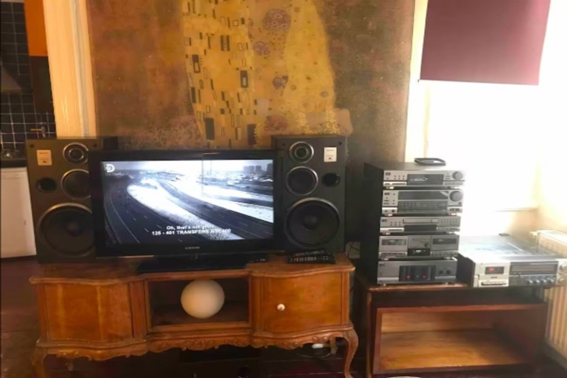 TV and Music Set
