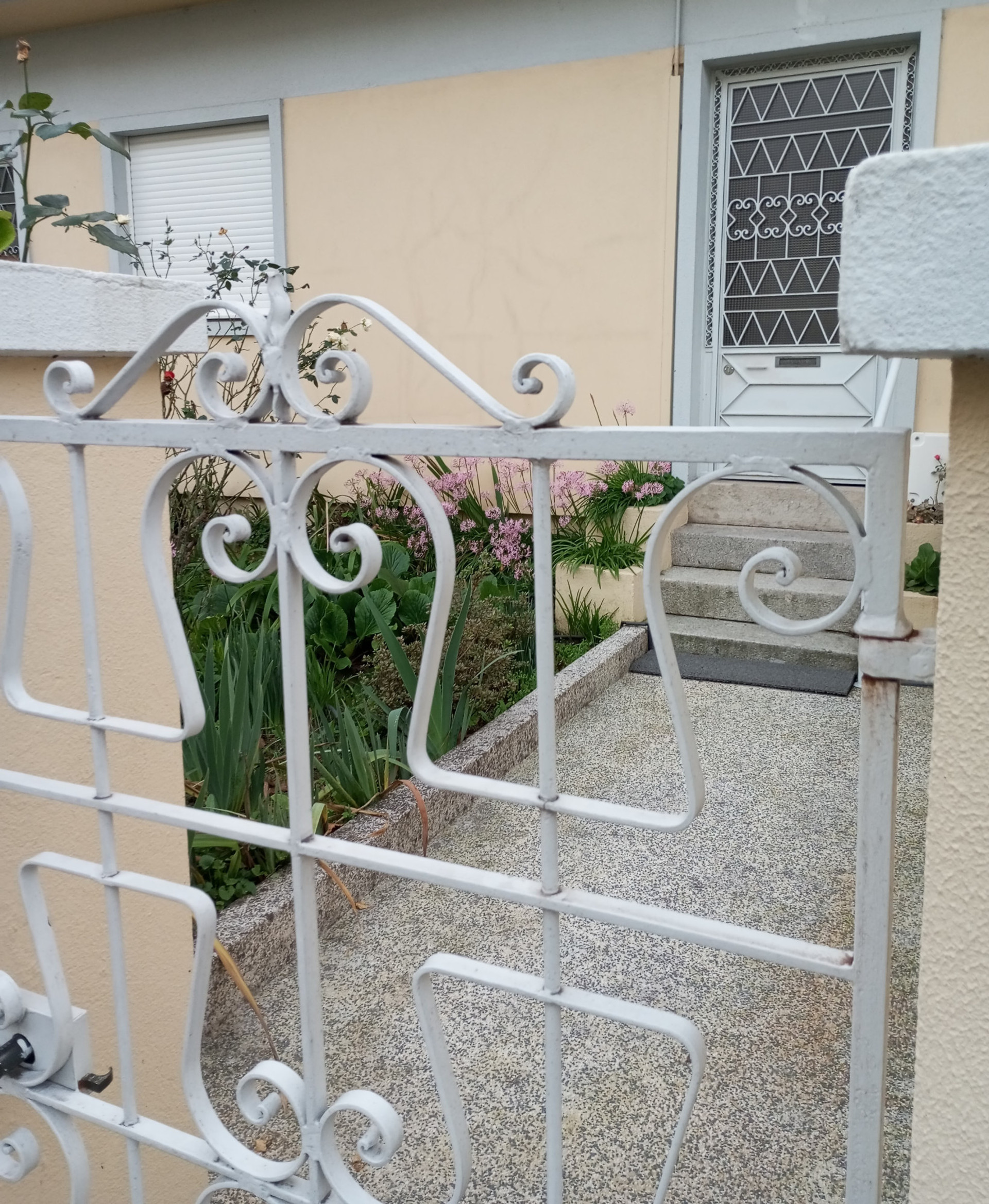 Front of the house with private entry