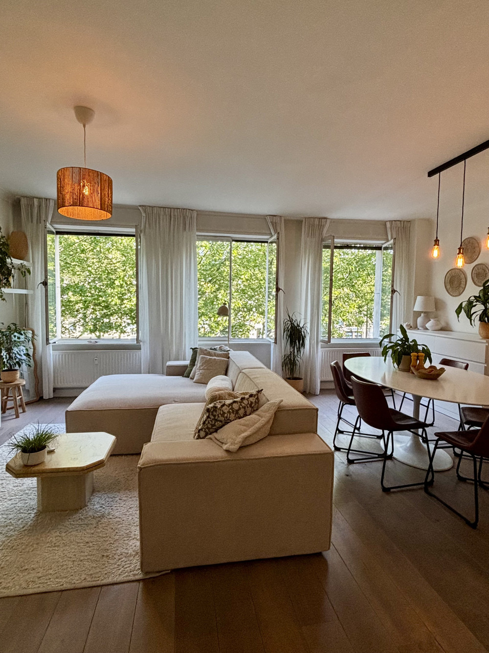 Bohemian style apartment preview
