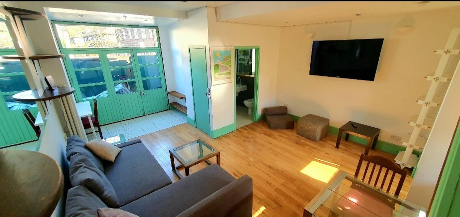 Living Room showing complete space & Bi-Fold doors