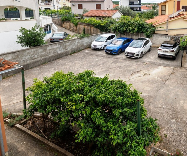 Parking area view