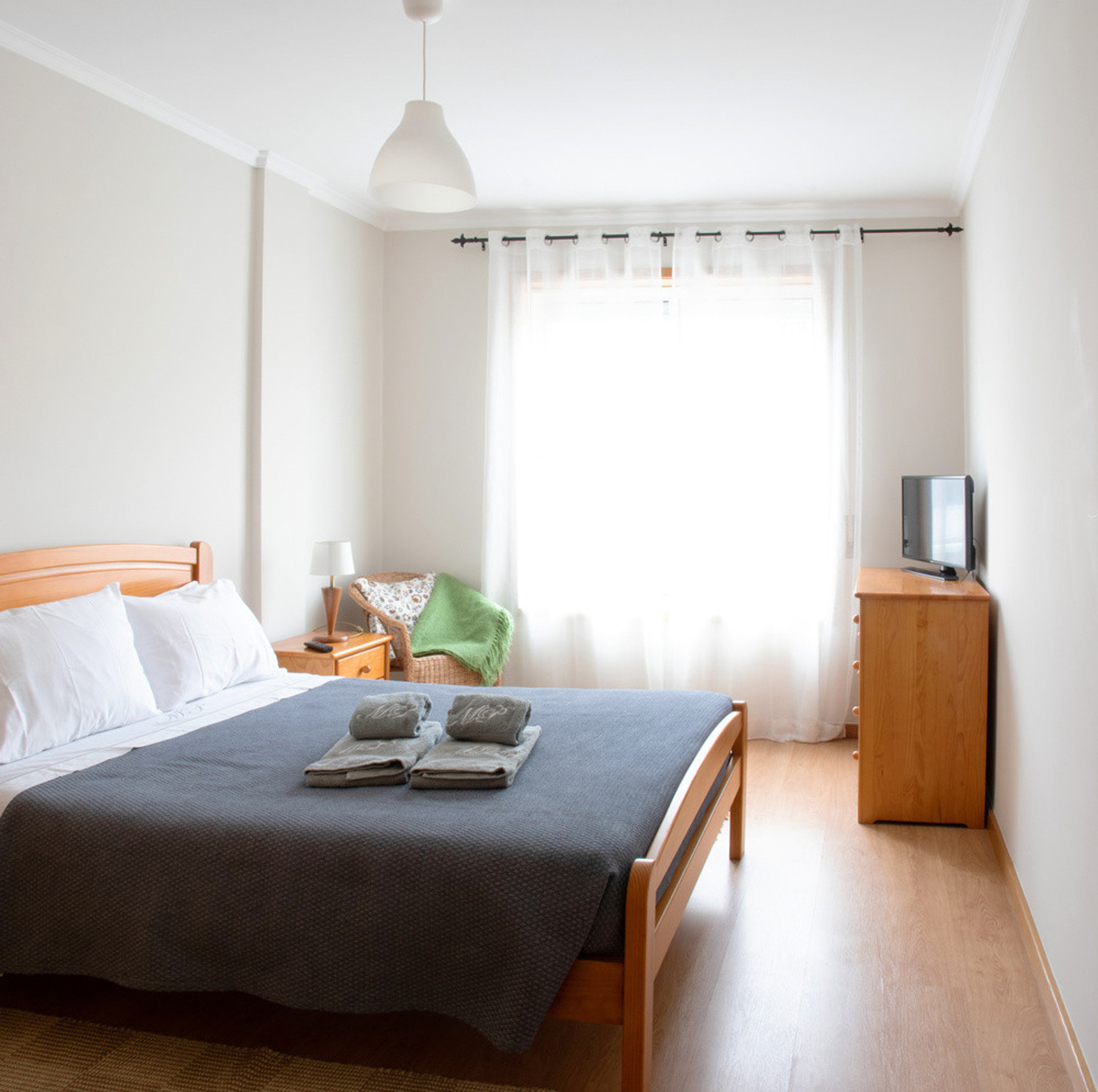 Bright double bedroom