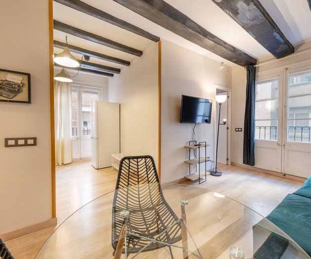 Monthly 2 bedroom flat in Barceloneta-months