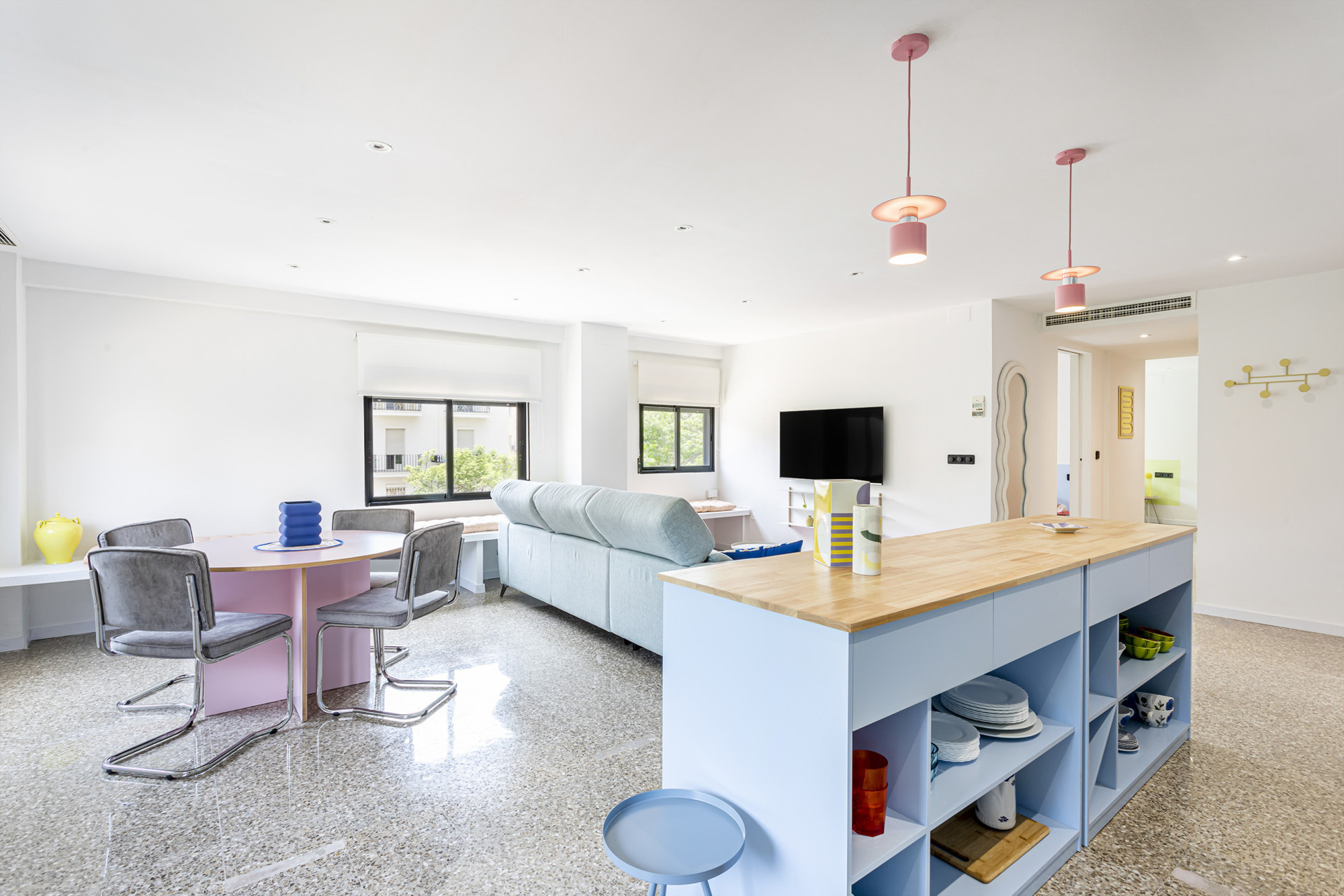 Living-dining room