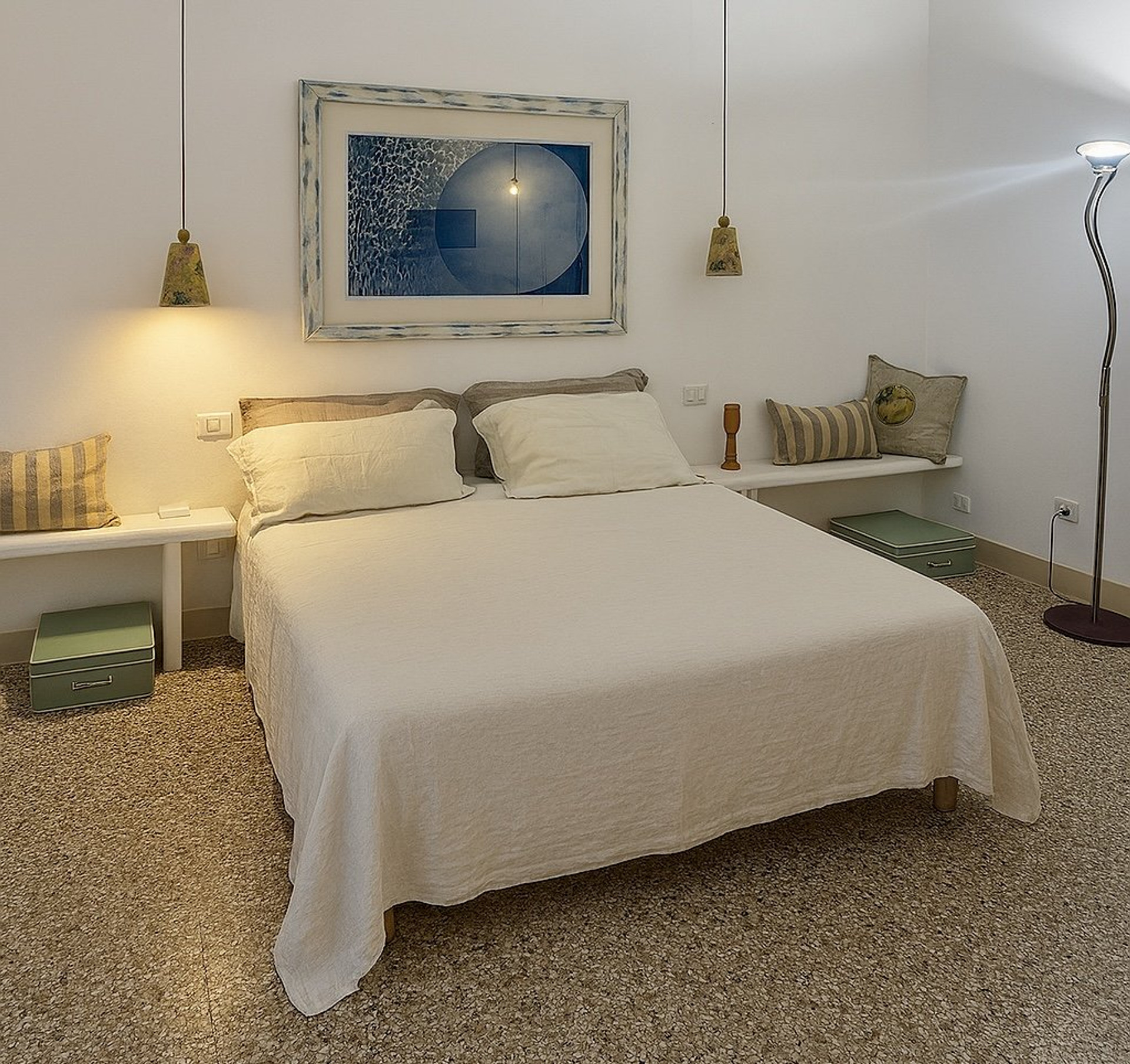 Bedroom with double bed