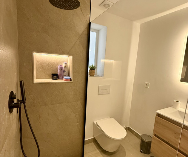 Spa-like bathroom