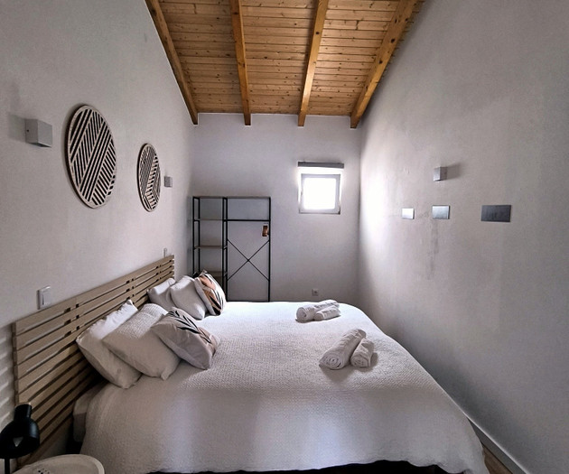 Bedroom with double bed