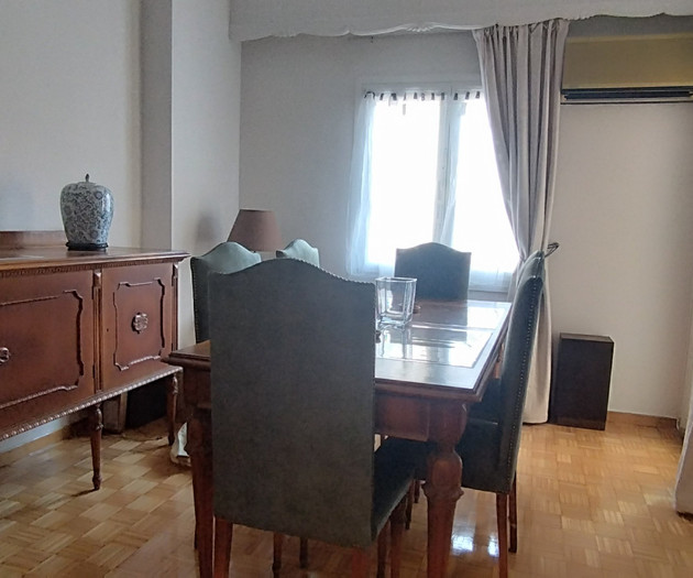 Dining area with sideboard