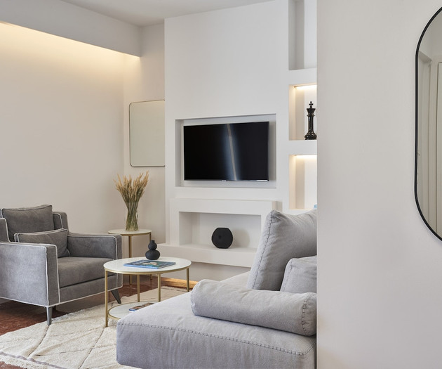 The living room