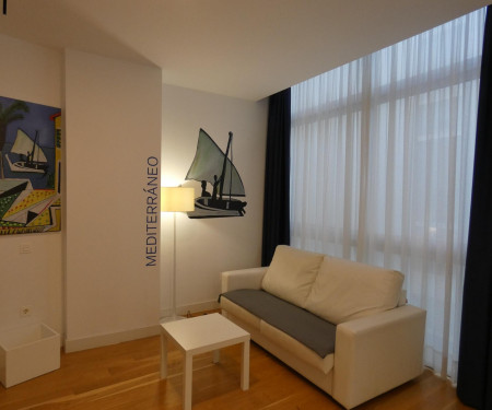 Bright studio in the historic centre of the city