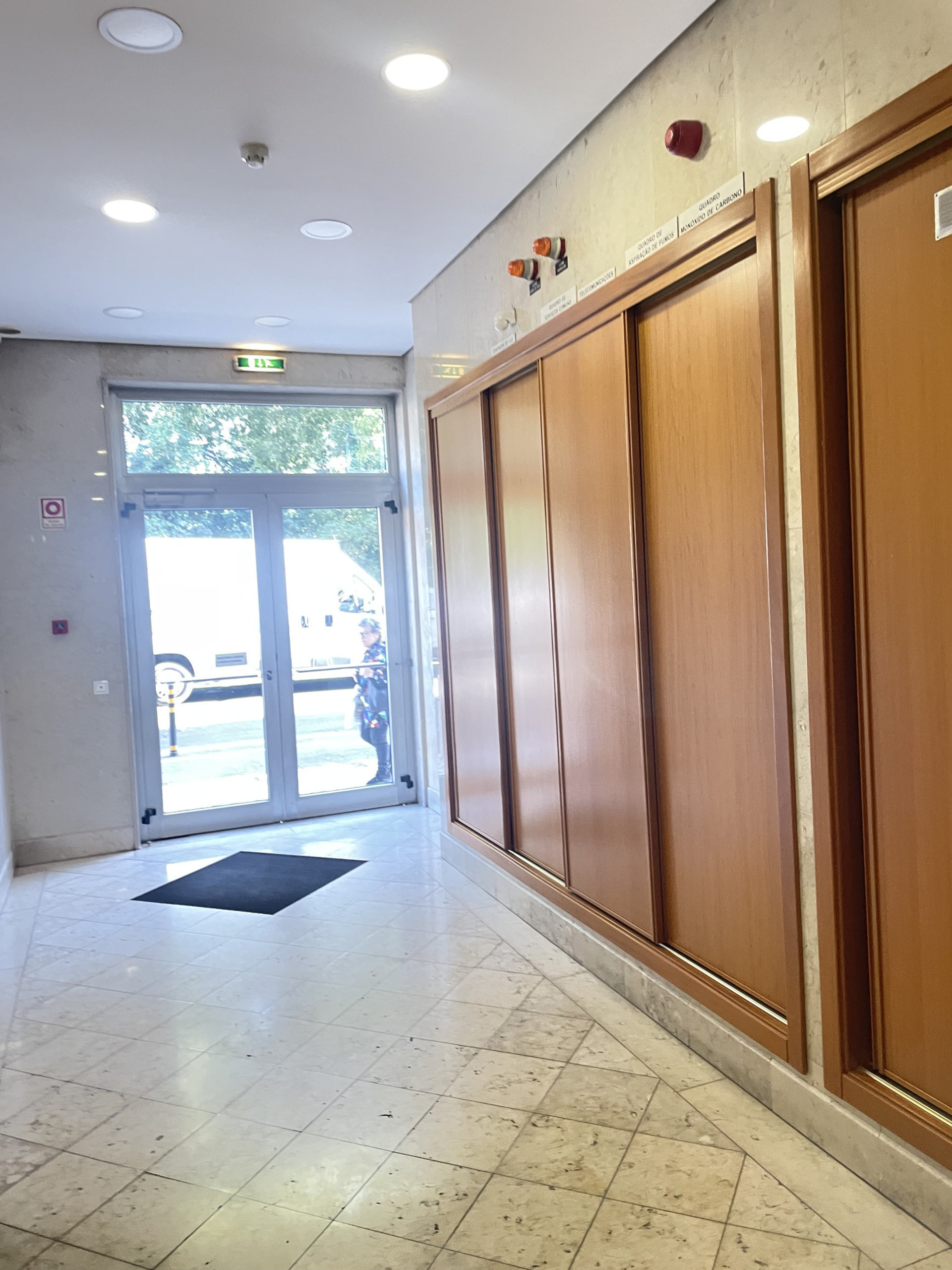 Building entrance 