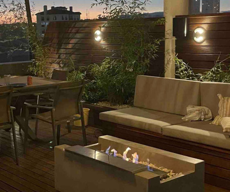 Penthouse w/private Rooftop,Whirlpool, BBQ, Sauna