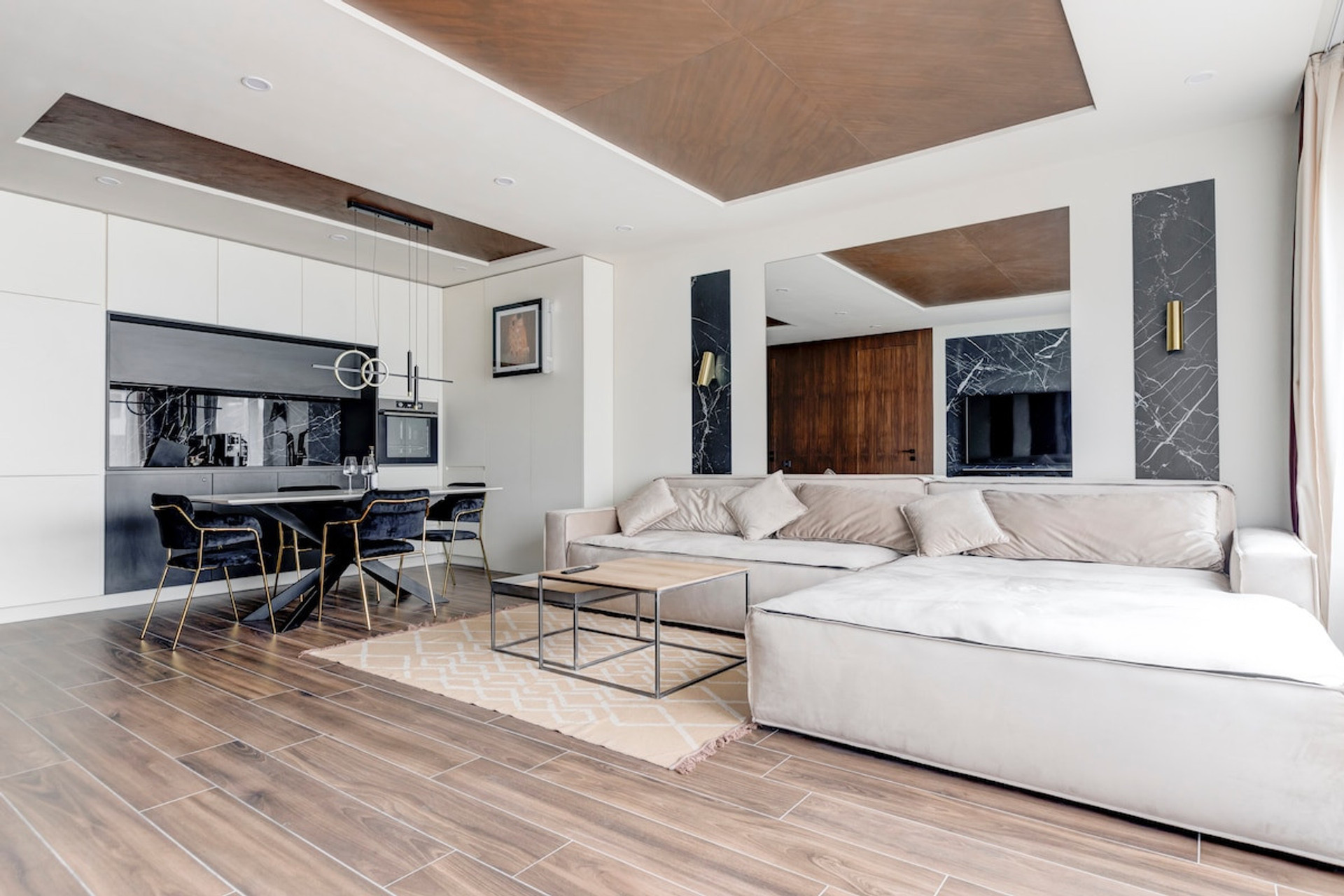 TV and multimedia, Kitchen, Living room, Seating area, Dining area