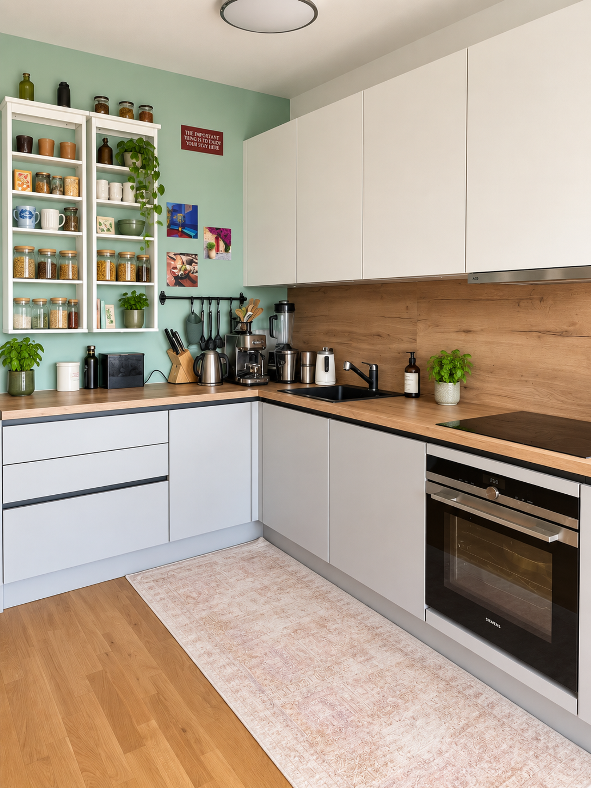 Bright modern kitchen