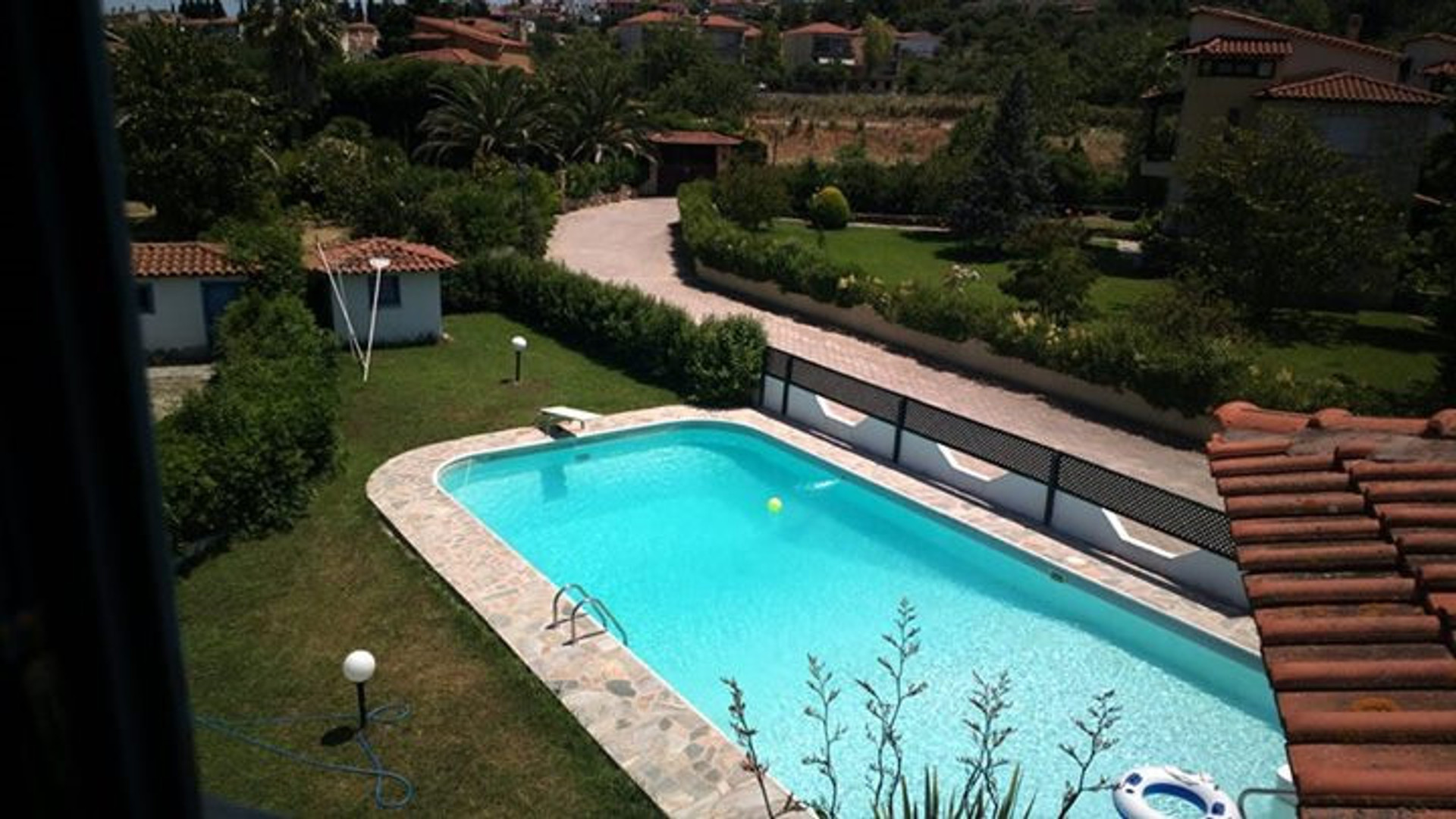 overview of the pool