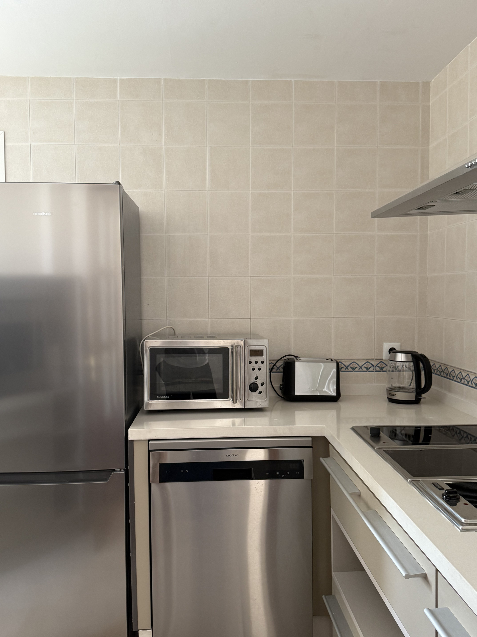Kitchen with appliances