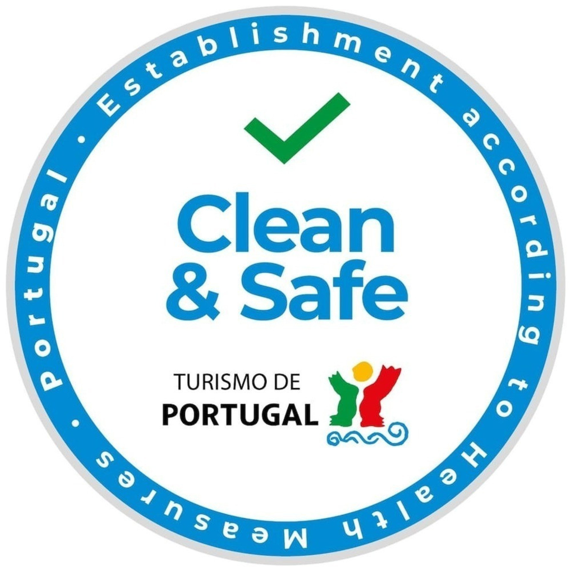 We have sanitary and security measures according to the established policies of the Portuguese government.