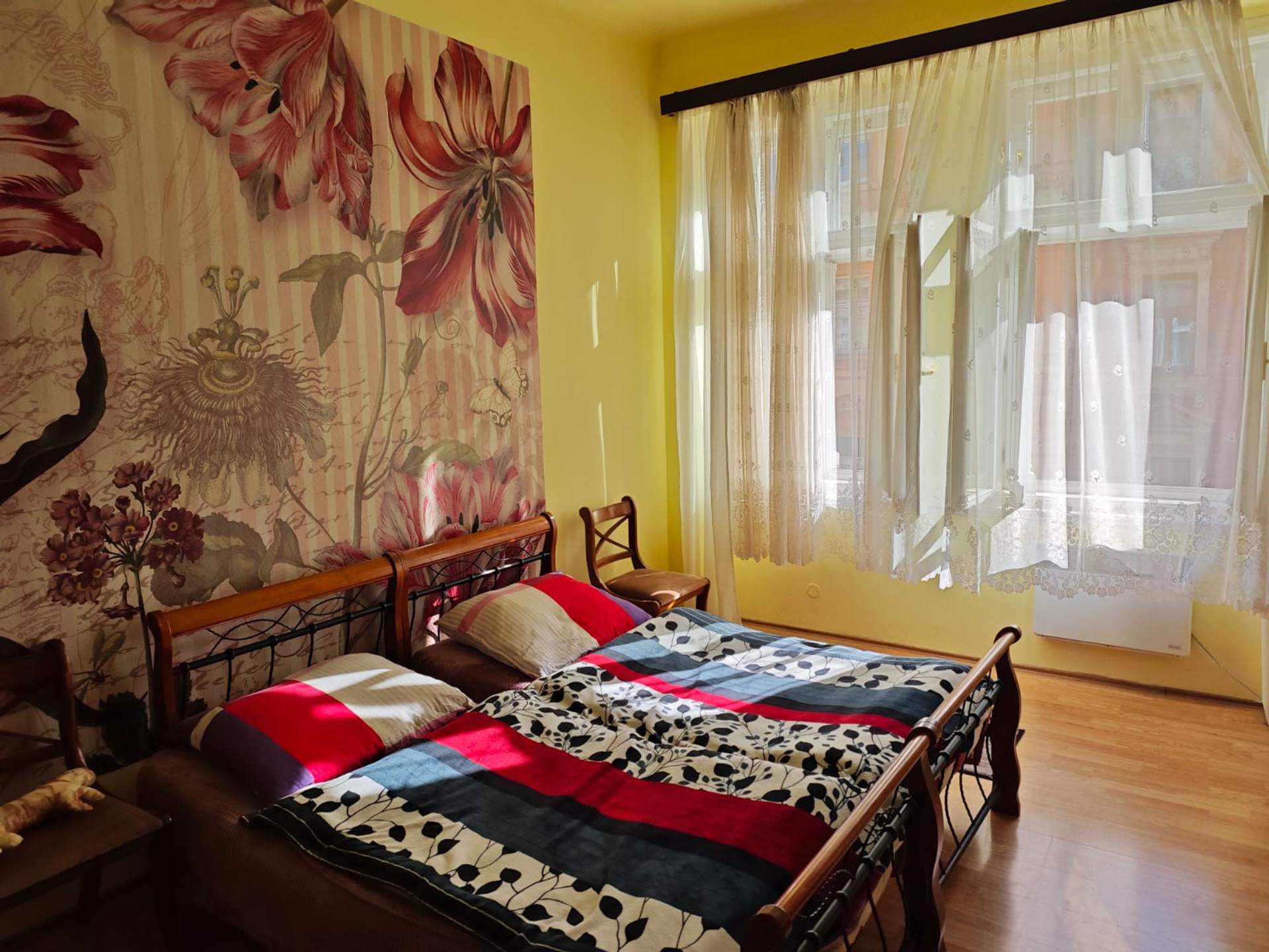 Setting two - a double bed