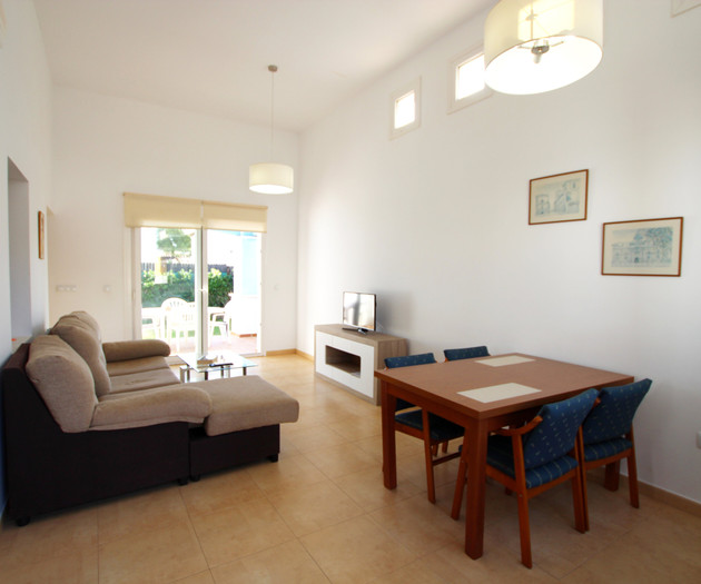 Living and dining room combo