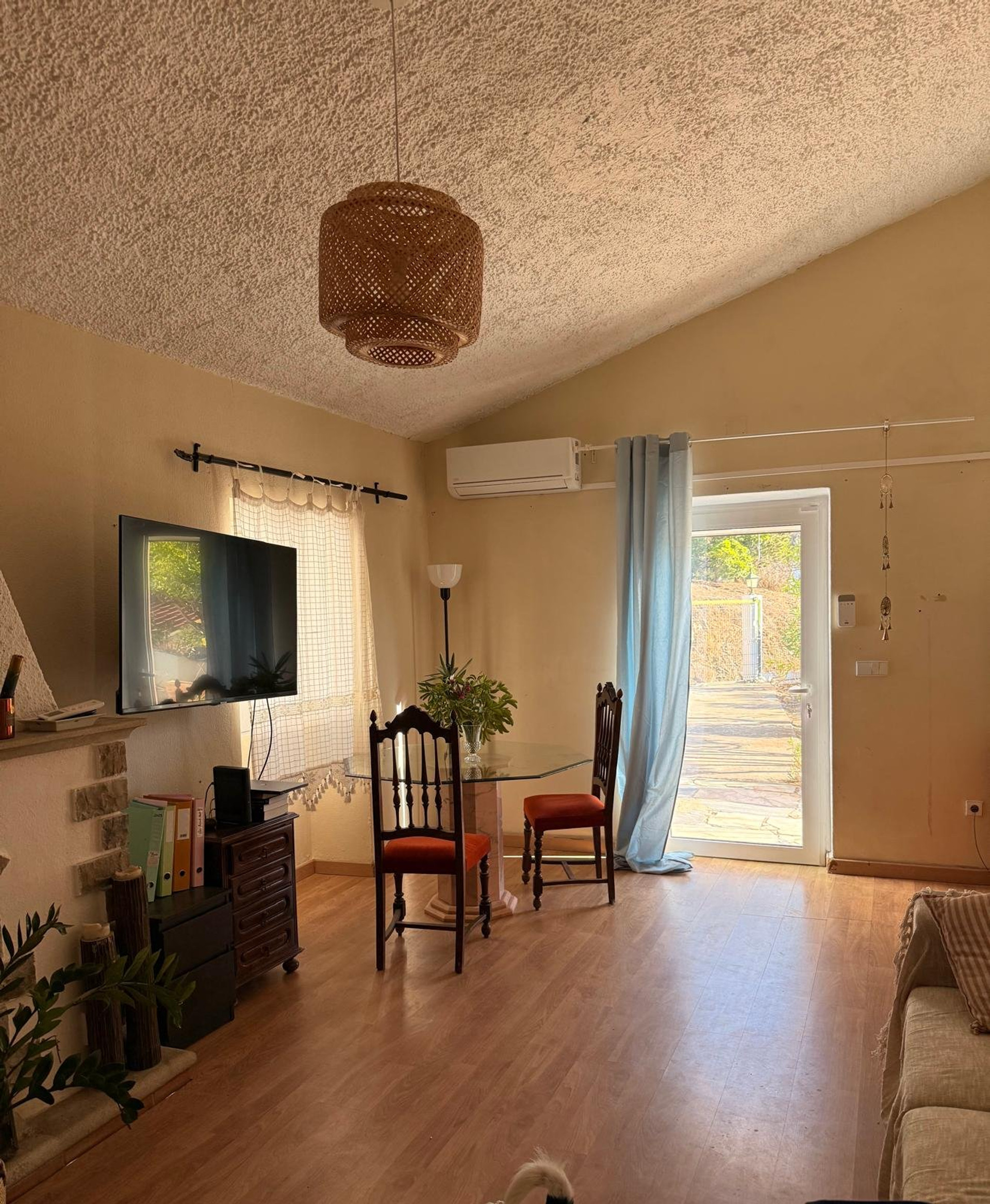 Living room with TV