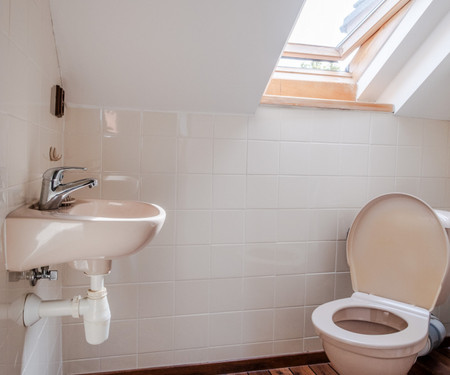 LARGE ATTIC ROOM WITH PRIVATE TOILET