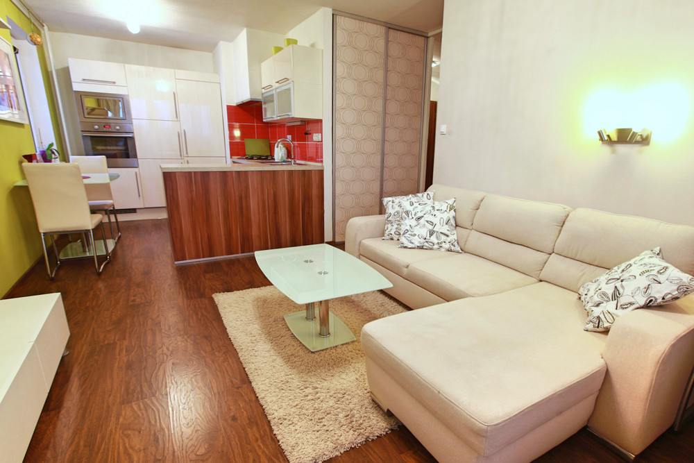Bright modern two-room apartment at Žižkov preview