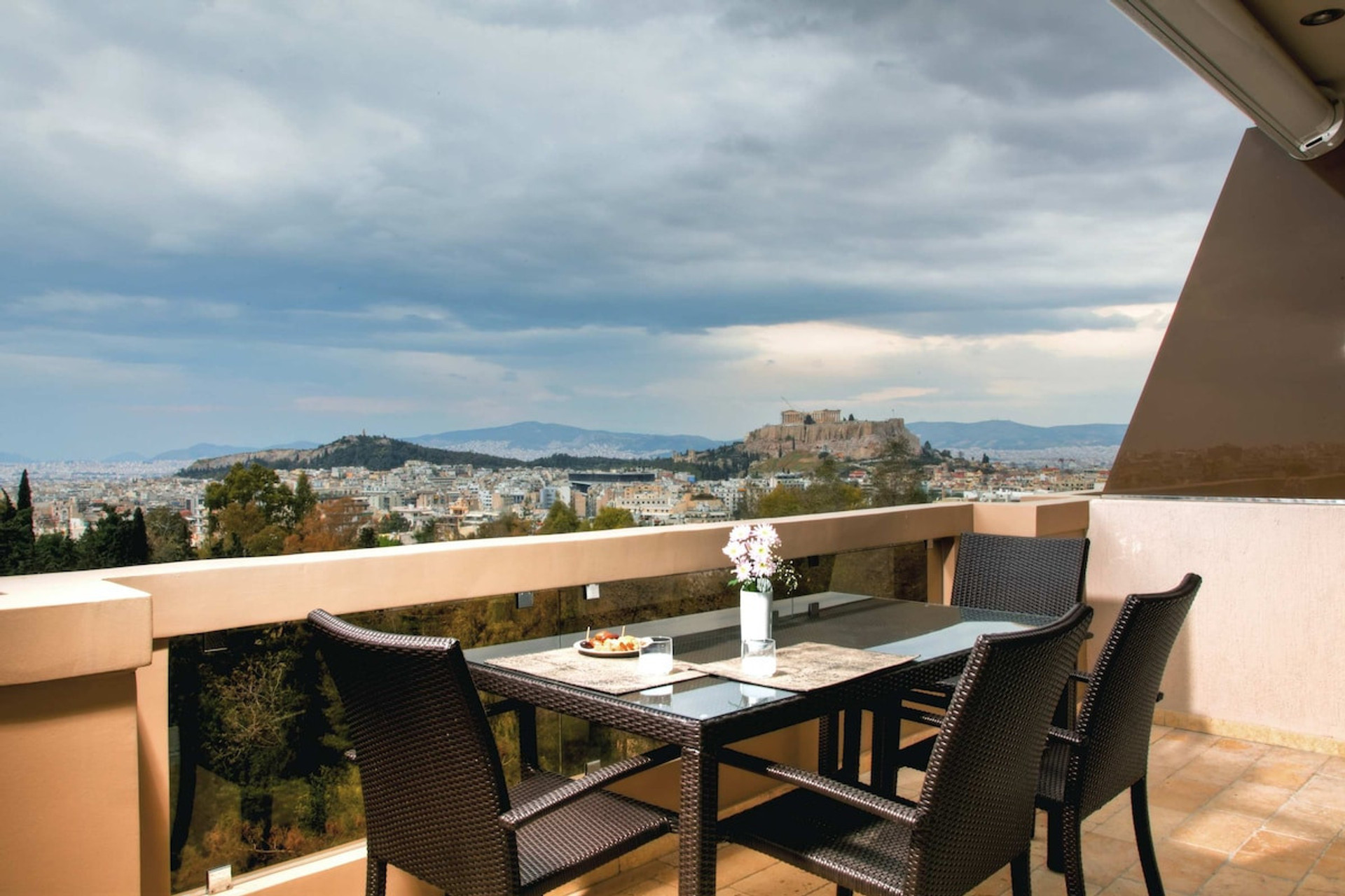 Terrace with Acropolis view