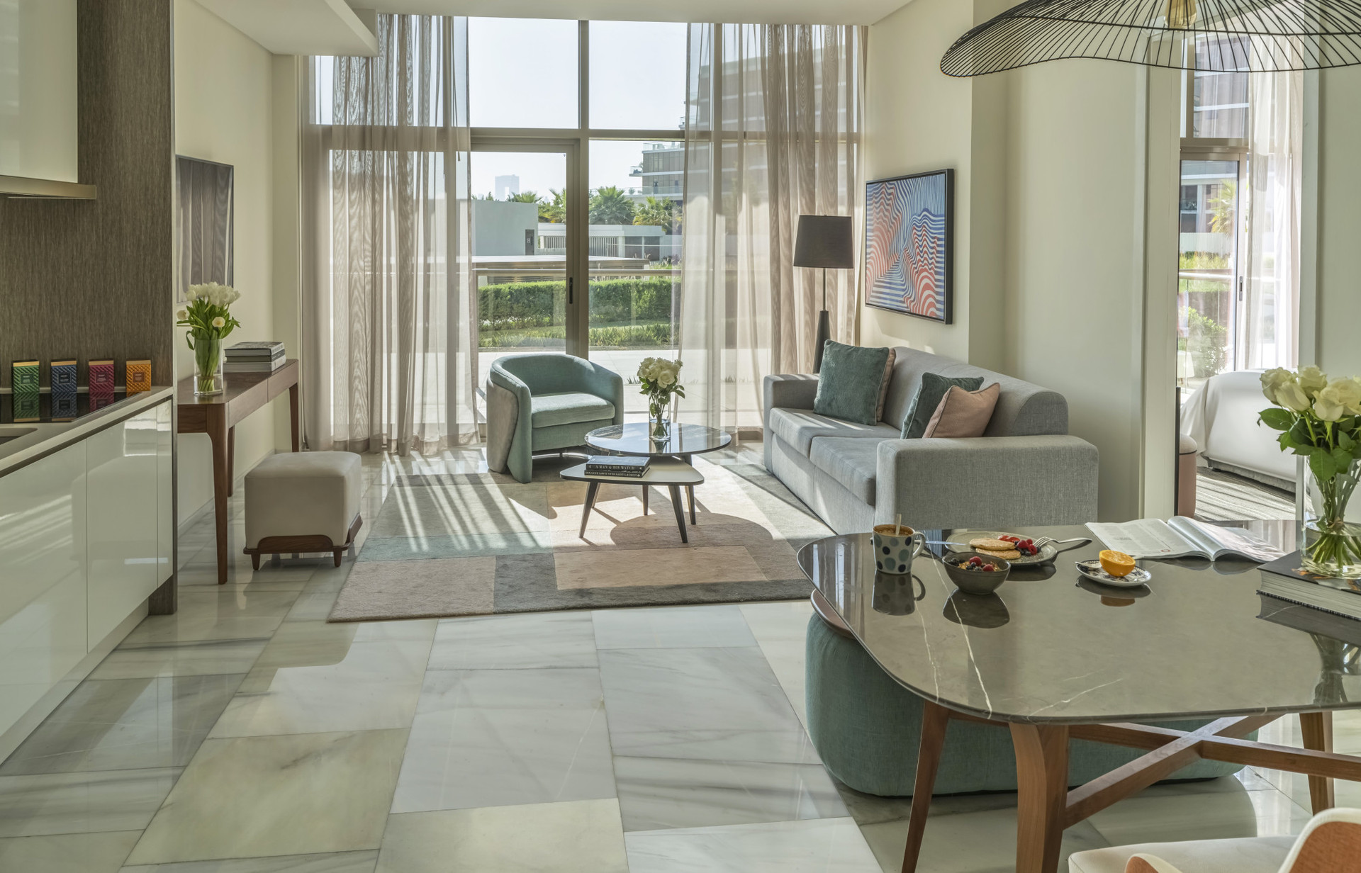 1 Bedroom - Living Room