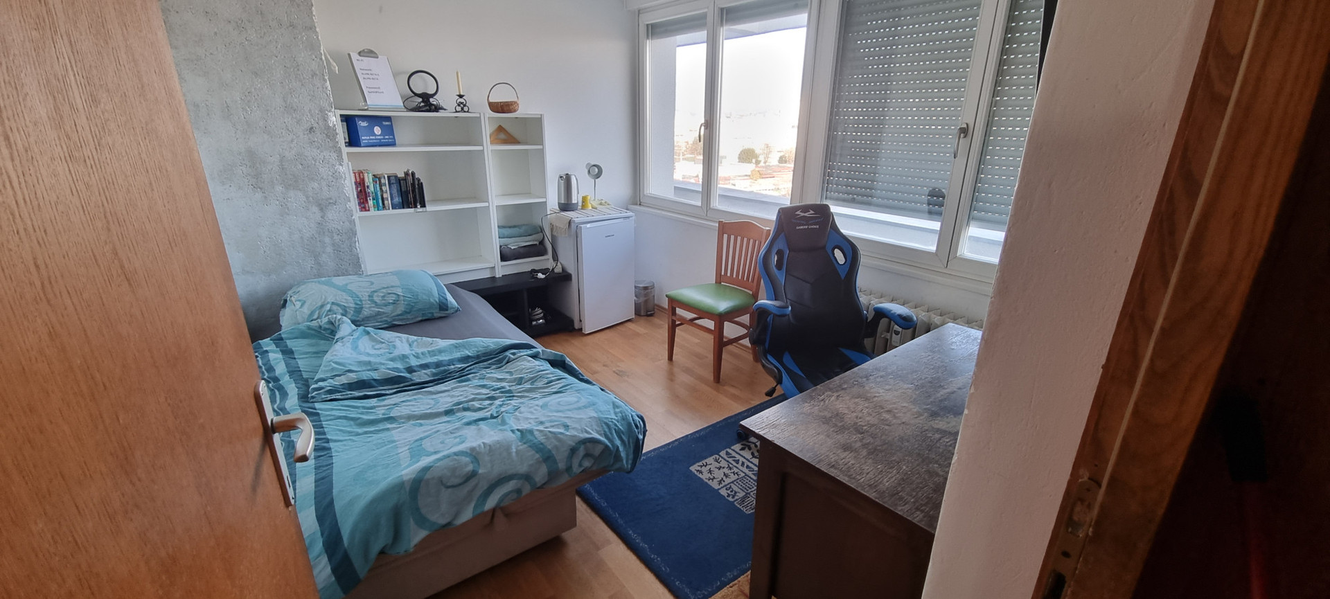 The room