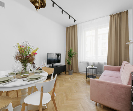 Warsaw Central Urban Stylish Vintage Apartment