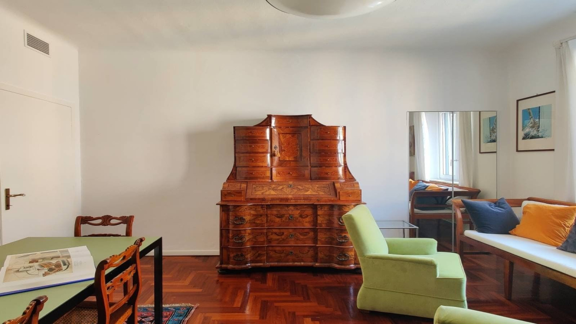 An eighteenth-century secretaire that has outlasted everything around it