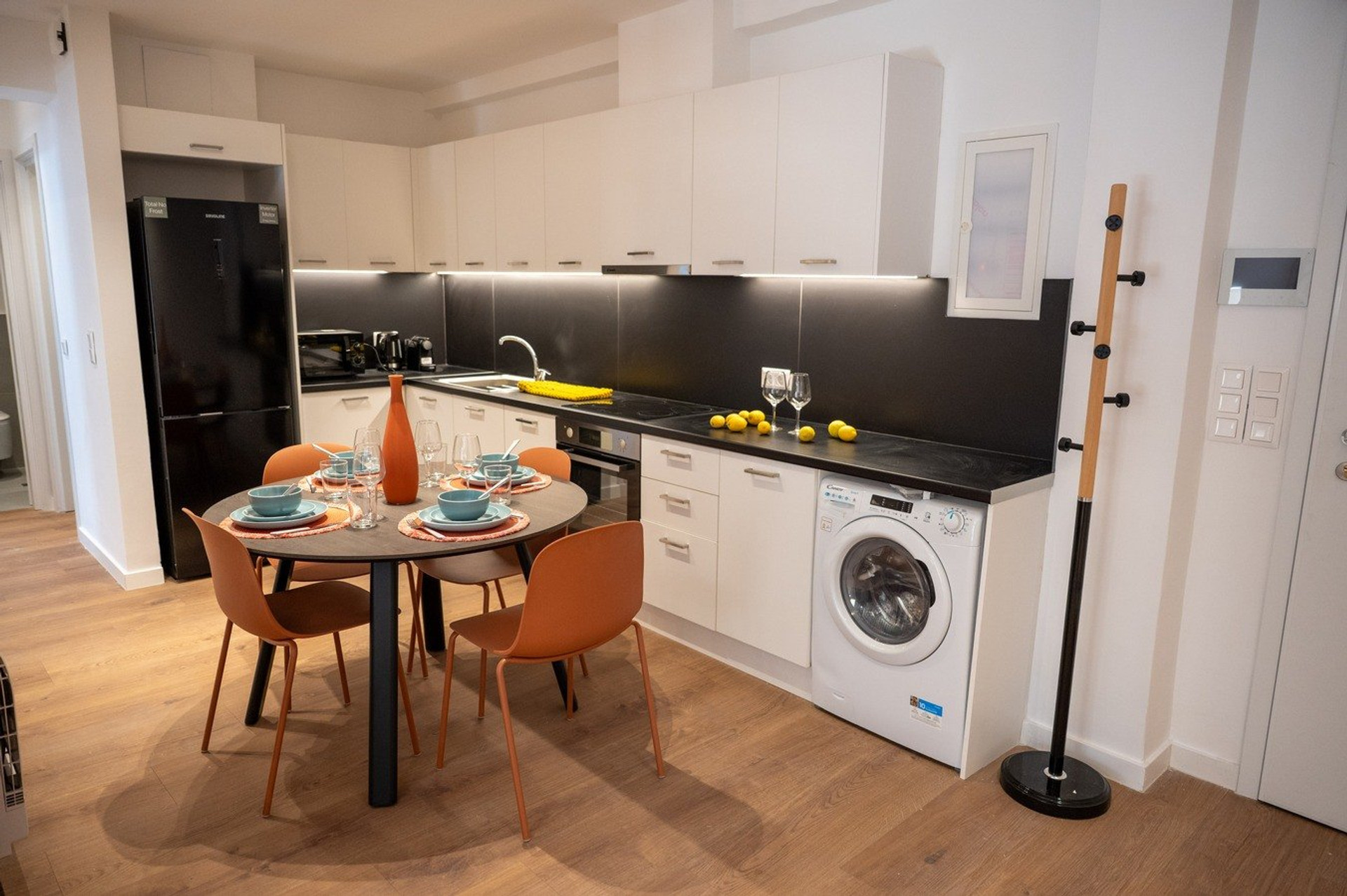 Kitchen and dining area