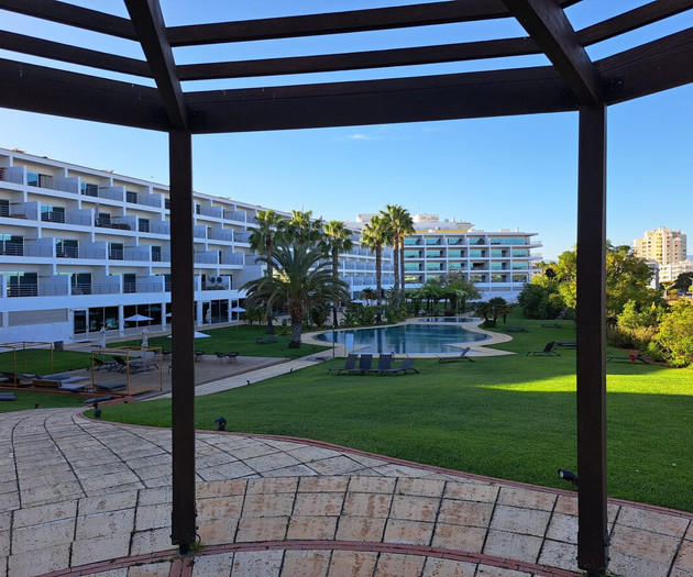 Marina View Apartment with Pool