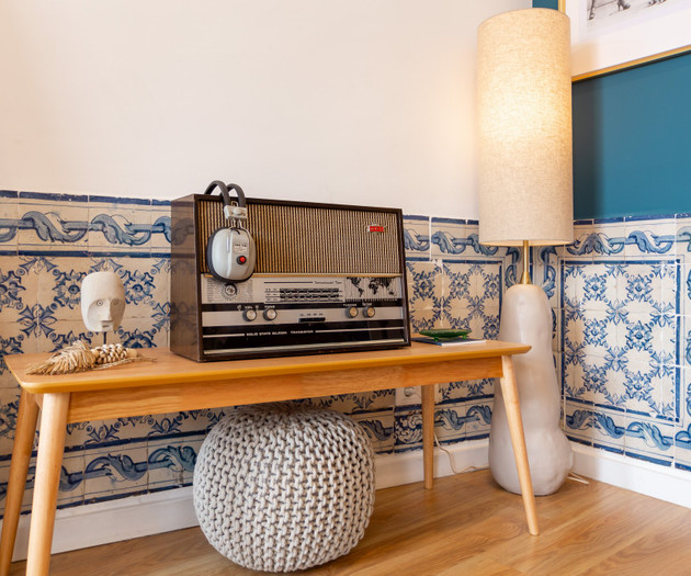Stylish 2BR Flat in Alfama with Private Patio