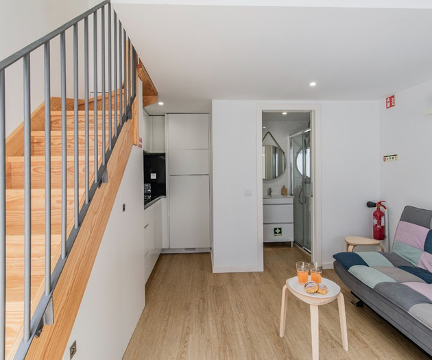 Charming Mezzanine house in Central Porto