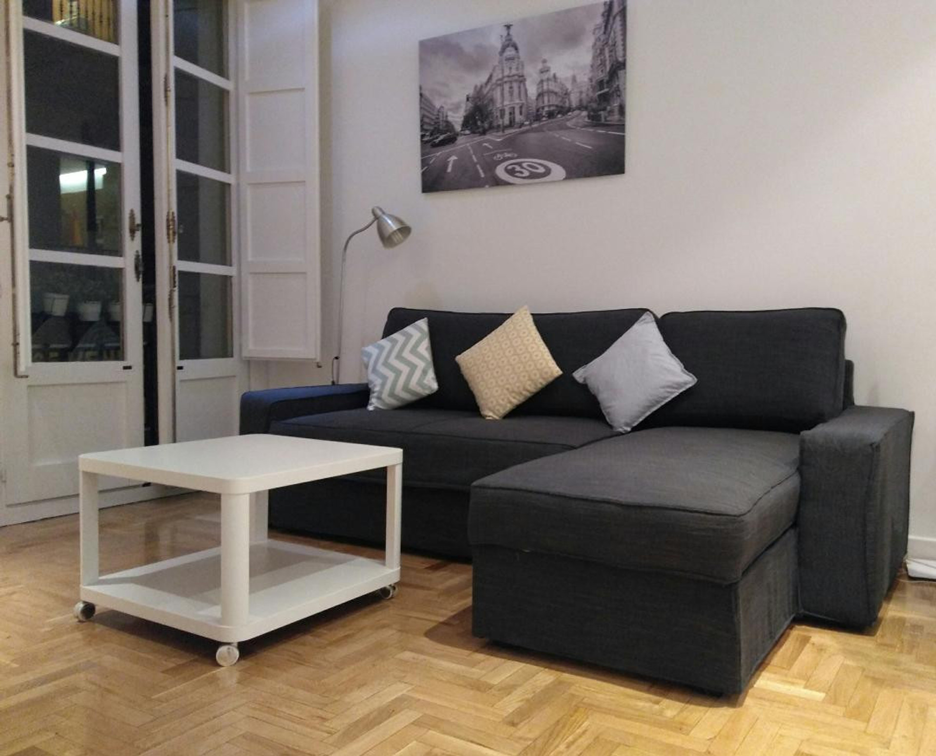 Salón del apartamento