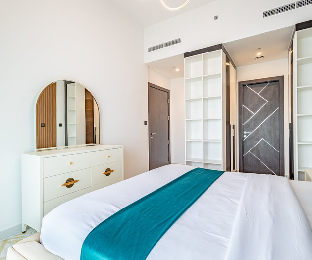 Near Miracle Garden | 1BR, Pool+Gym, Balcony Arjan