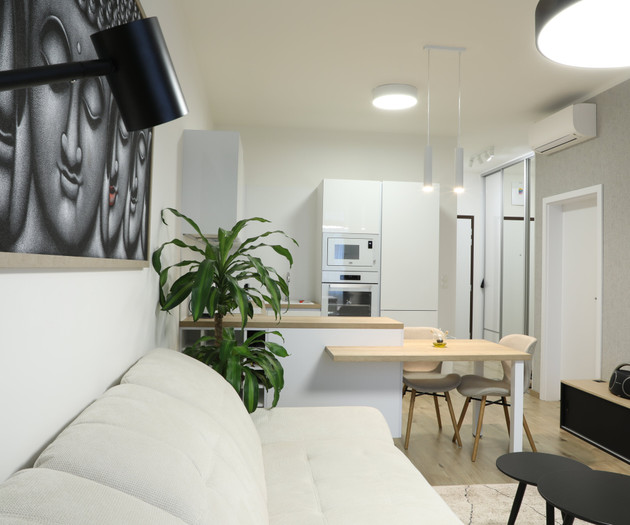 2 bedroom apartment with a balcony city center