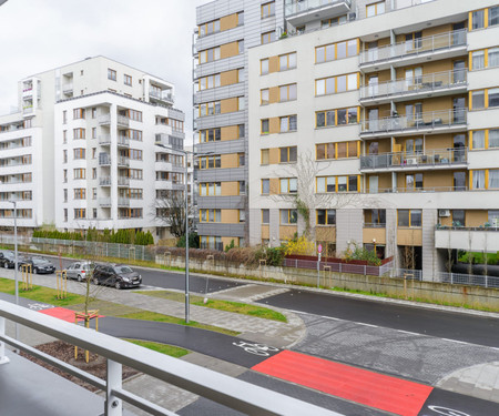 Modern apartment near the Chopin Airport