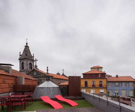 Studio with terrace @ Porto historic centre