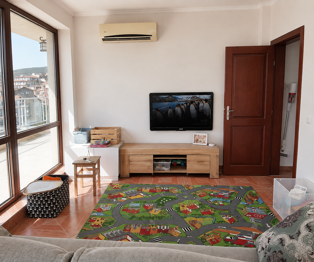 Sea View Penthouse • 3BR • 126m² + Terrace • Pools