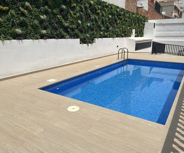 Modern Living with a swimming pool