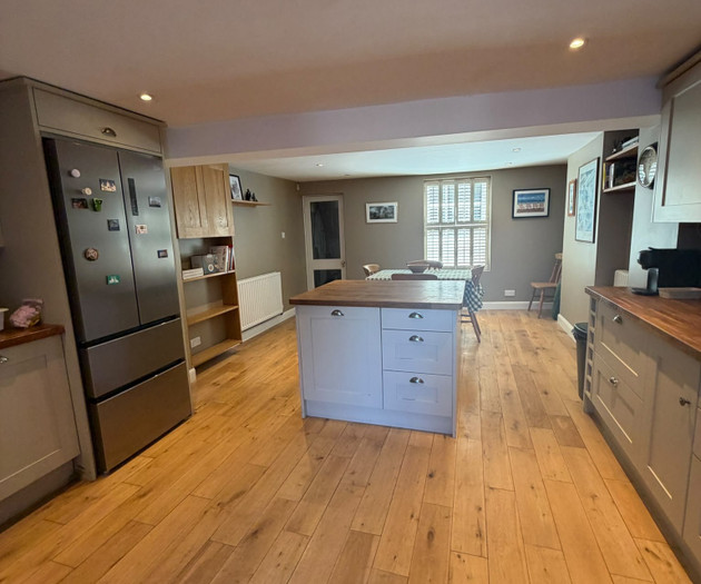Modern kitchen with island