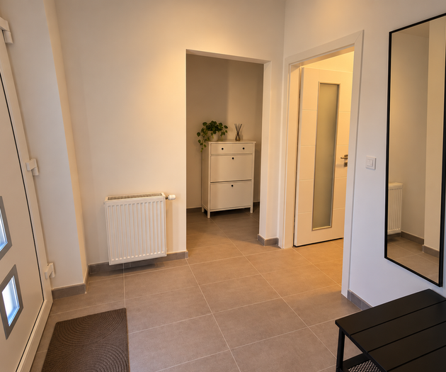 Studio nahe KBC Rebro mit Garten und kostenlosem Parkplatz