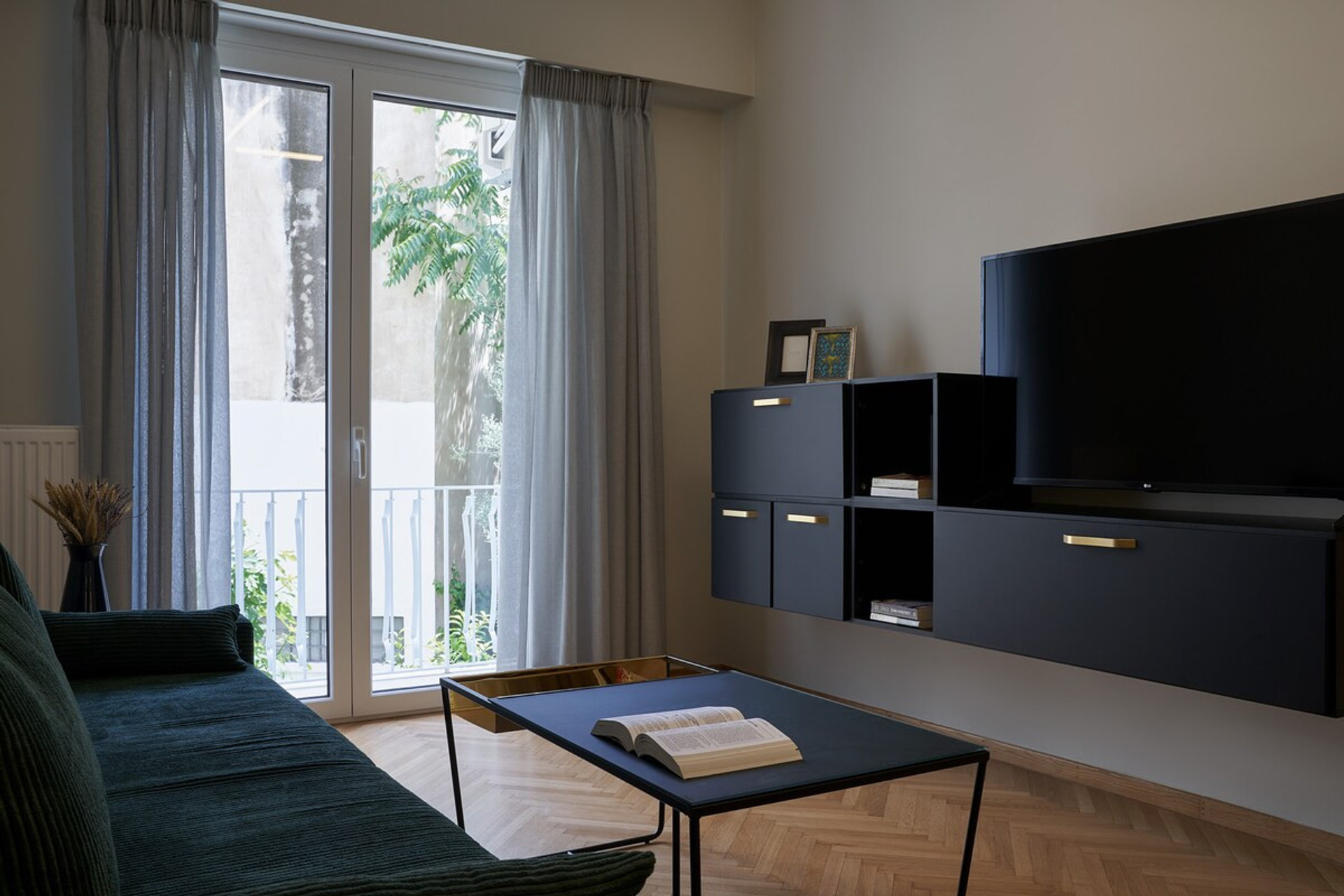 The living room
